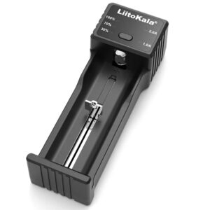 Liitokala Lii-100c Universal Aa/aaa/18650/14500/123a Akıllı Tekli̇ Pi̇l Şarj Cihazı Aleti̇
