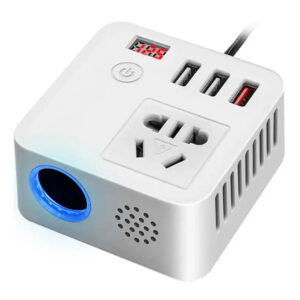 Sunup Çok Fonksi̇yonlu Usb Araç İnvertörü 12v/24v 220v Güç Dönüştürücü