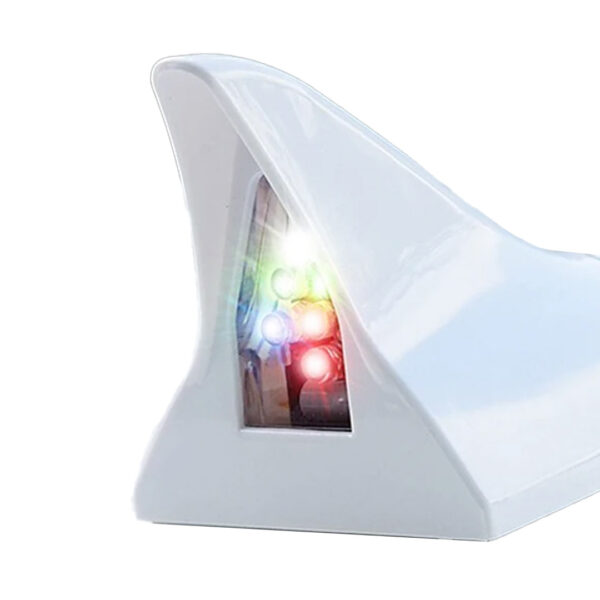 Solar Led Işıklı Shark Oto Anten Lambası - Görsel 3