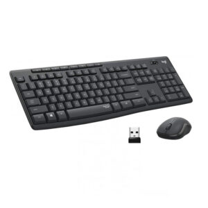 Logitech Mk295 Q Tr Si̇yah Kablosuz Klavye+mouse Set