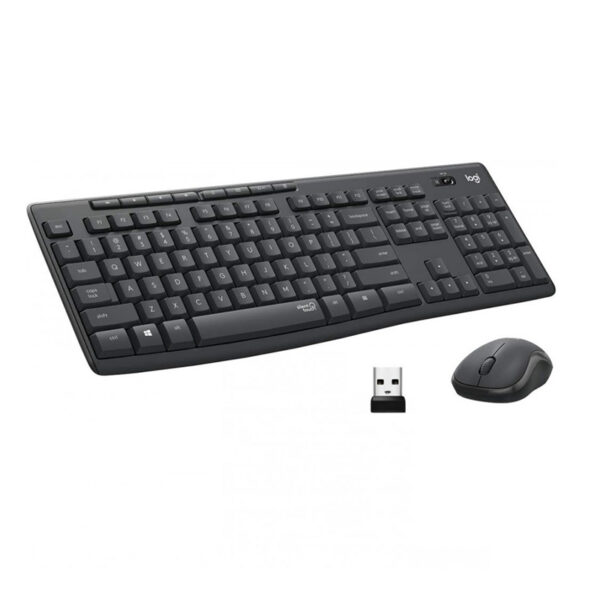 Logitech MK295 Q Tr Siyah Kablosuz Klavye Mouse Set Özellikleri
