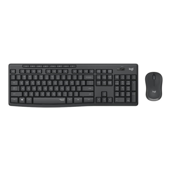 Logitech Mk295 Q Tr Si̇yah Kablosuz Klavye+mouse Set