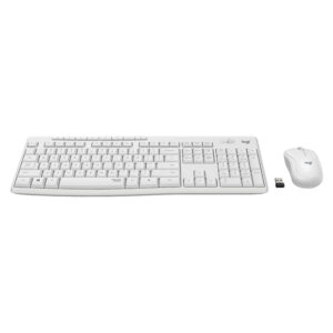 Logitech Mk295 Q Tr Beyaz Sessi̇z Kablosuz Klavye+mouse Set