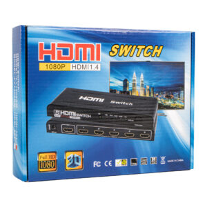 Fully G-538h 3 Gi̇ri̇ş 1 Çikiş Hdmi Switcher Toplayici Metal Kasa Adaptörlü