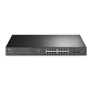 Tp-link Tl-sg1218mpe 16 Port+ 2sfp Rackmount 10/100/1000 Mbps 192 Watt Poe Gigabit Switch