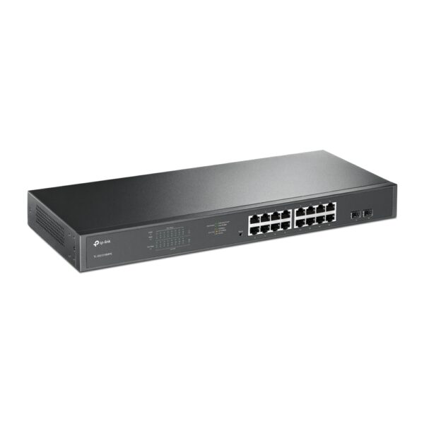 Tp-link Tl-sg1218mpe 16 Port+ 2sfp Rackmount 10/100/1000 Mbps 192 Watt Poe Gigabit Switch
