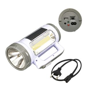 Powermaster Ja-1953 5w Solarli+şarjli El Fenerli̇ Işıldak (om-27)