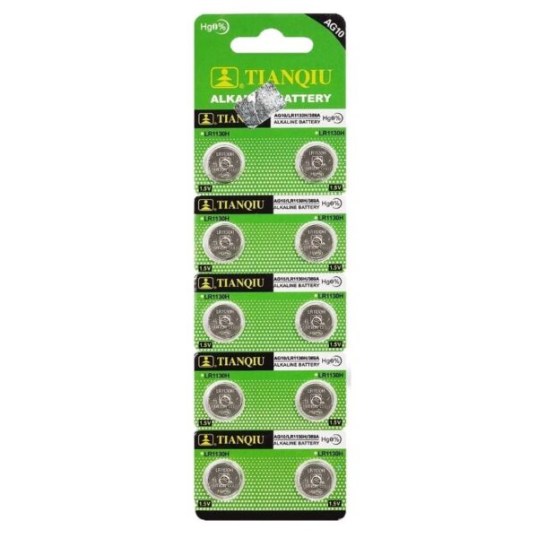 Beston Ag10 Lr1130 389 Alkalii̇n Pi̇l (10'lu Paket Fiyatı)