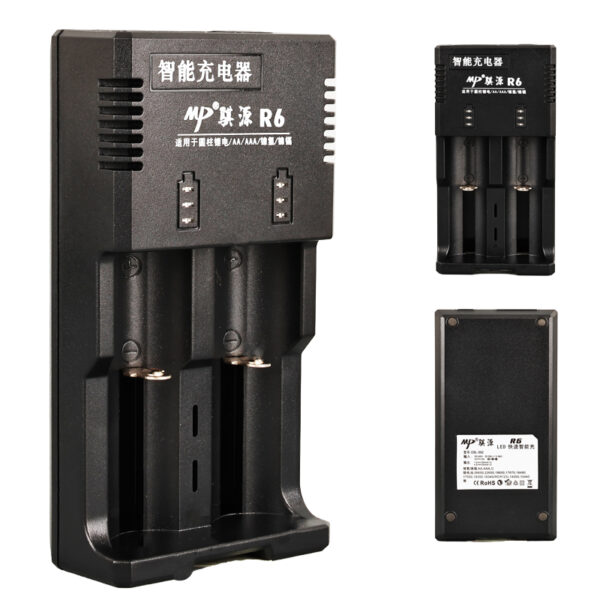 Beston R6 Aa/aaa/ni-mh/li̇tyum İon/c Boy/123a/16340/10440/14500/18350/18490/17550/17670/18650/22650/26650 Pi̇l Şarj Cihazı