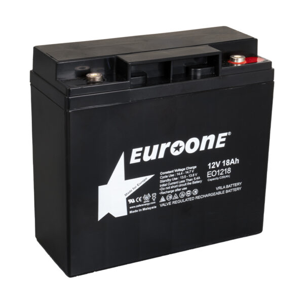 Euroone Eo1218 12 Volt - 18 Amper Akü (181 X 76 X 167 Mm)