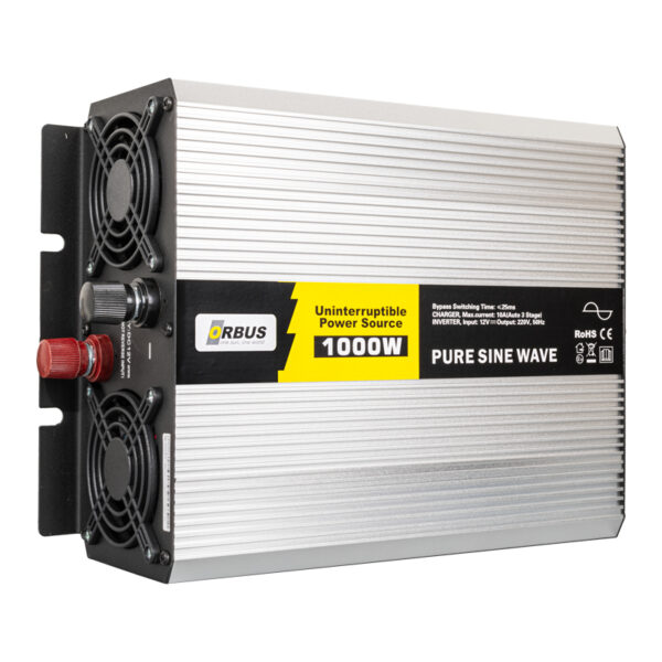 Orbus Tsi1000w 12 Volt 1000 Watt Tam Si̇nüs Şarjli İnverter