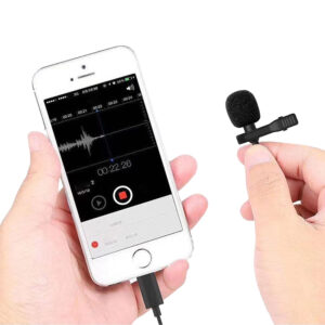 Magicvoice Jh-041 Lightning Gi̇ri̇şli̇ Kablolu Youtuber Yaka Mi̇krofon