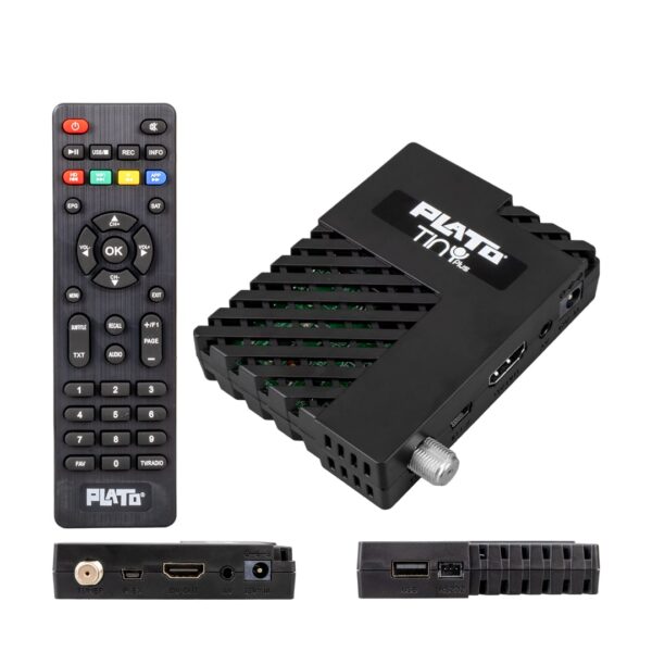 Plato Tiny Plus Tek Usbli̇ Wifi Destekli̇ Hd Uydu Alıcısı