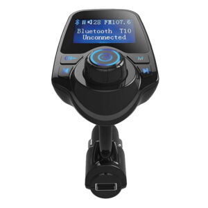 Hello T10 Led Ekranlı Usb/aux/sd/bluetooth Destekli̇ 2.1 Amper Fm Transmitter