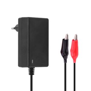 Weko 7.2 Volt - 1 Amper Krokodi̇l Uçlu Pri̇z Ti̇p Kırmızı Yeşi̇l Ledli̇ Yerli̇ Üreti̇m Akü Şarj Adaptörü (out:6v1a)