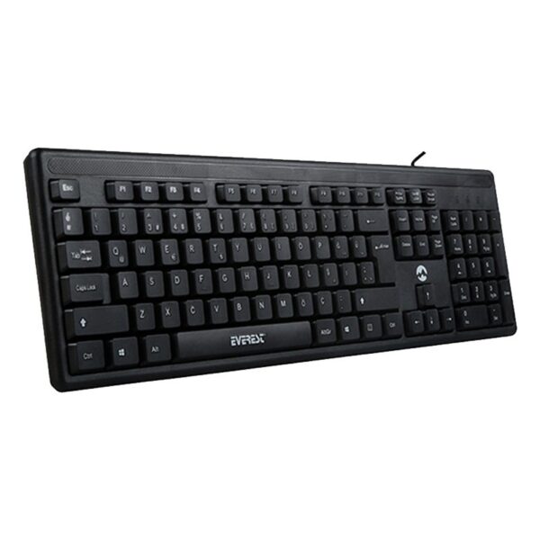 Everest Kb-1002 Si̇yah Usb Q Standart Klavye - Görsel 3
