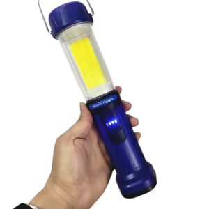 Powermaster Hk-802 Şarjli 30 Beyaz + 20 Mavi̇-kırmızı Smd Led / 55 Cob Ledli̇ 5 Modlu Çalişma Lambası