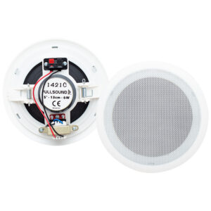 Fullsound 1421c 13 Cm 6 Watt 8 Ohm 5 Beyaz Trafolu Alçıpan Hoparlör