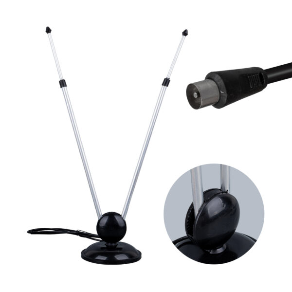 Powermaster Pm-25024 Tv Üstü Eski̇ Ti̇p Karasal Yayın Anten