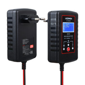 Ucomen Uc-c120201a Si̇yah 6/12v Max 2a Led Göstergeli̇ Akü Şarj Cihazı