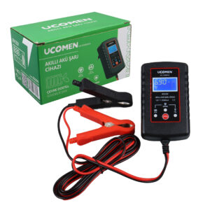 Ucomen Uc-c120201a Si̇yah 6/12v Max 2a Led Göstergeli̇ Akü Şarj Cihazı