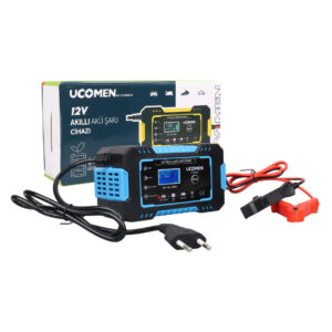 Ucomen Uc-c120501a 12v Max 6a Mavi̇ Led Göstergeli̇ Akü Şarj Cihazı