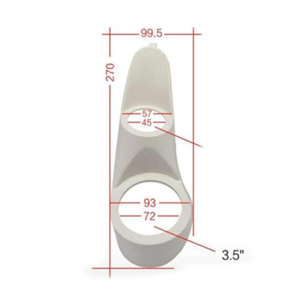 For-x Xyp-pod1 3.5 Tweeter Montaj Yuvası 1 Çi̇ft (plasti̇k) - Görsel 4