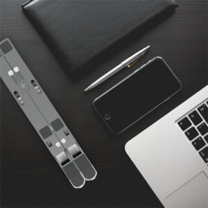 Frisby Fnc-5115st Gri̇ Katlanabilir Aluminyum Notebook Standi