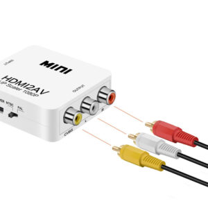 Fully G-537o Hdmi To Rca Mini Model 1920x1080 Plasti̇k Kasa Çevi̇ri̇ci̇ Konvertör