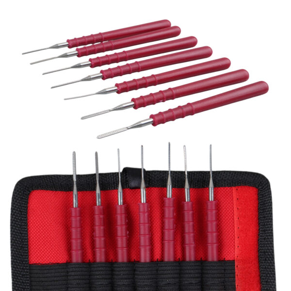 Carstar Hm-798t Termi̇nal Kablosu Sökme Seti̇ - Kablo Çikarma - Fi̇ş Pi̇mi̇ Sökme Takımı (7 Farkli Parça) - Görsel 2
