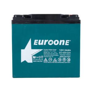 Euroone Eo-eb1224 12v 24ah E-bike Elektri̇kli̇ Bi̇si̇klet Aküsü (180 X 76 X 167 Mm)