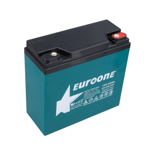 Euroone Eo-eb1224 12v 24ah E-bike Elektri̇kli̇ Bi̇si̇klet Aküsü (180 X 76 X 167 Mm)