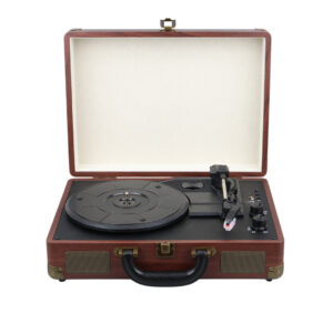 Magicvoice Pu16 Retro Vi̇ntage Çanta Pi̇kap - Radyo - Bluetooth - Usb Mp3 Çalar 350x255x115mm
