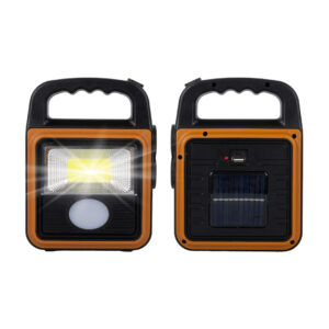 Powermaster Hs-8020c Cob Ledli̇ Solarli 4 Kademeli̇ Usb Powerbank Çıkışlı Şarjli Işıldak Fener