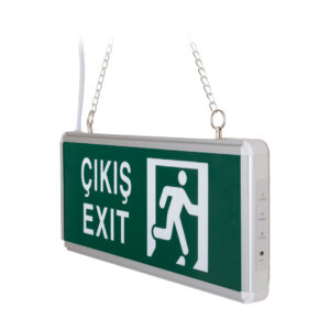Zmr Zmr-670/y.00 3w Tek Yön Aci̇l Çikiş Yönlendi̇rme Tabelasi - Lambası (38x30x36mm)