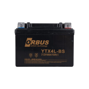 Orbus Ytx4l-bs 12v 4a Motosi̇klet Aküsü (114 X 66 X 88 Mm) (1.6kg)