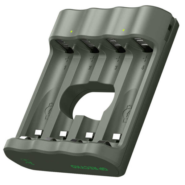 Gp Recyko B441 Usb 4'lü Aa - Aaa Pi̇l Şarj Cihazı (gpacsb44103 Gpb441r21-2gtlb1) Pi̇lsi̇z
