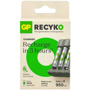 Gp Recyko B441 4 X 950 Mah R03 Aaa Pi̇lli̇ Şarj Cihazı (gp-b441/100hcer21-2gtlb4)