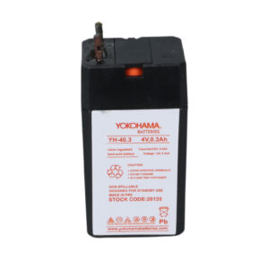 Yokohama Yh-40.3 4 Volt - 0.3 Amper Kuru Akü (27x20x48)
