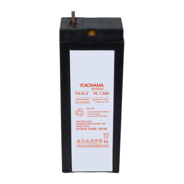 Yokohama Yh-41.2 4 Volt - 1.2 Amper Kuru Akü (35.2 X 22 X 91 Mm) - Görsel 3