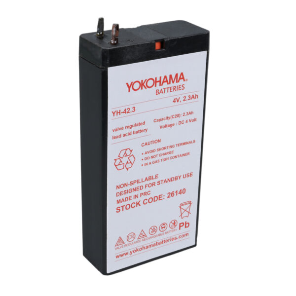Yokohama Yh-42.3 4 Volt - 2.3 Amper Kuru Akü (50 X 100 X 22 Mm)