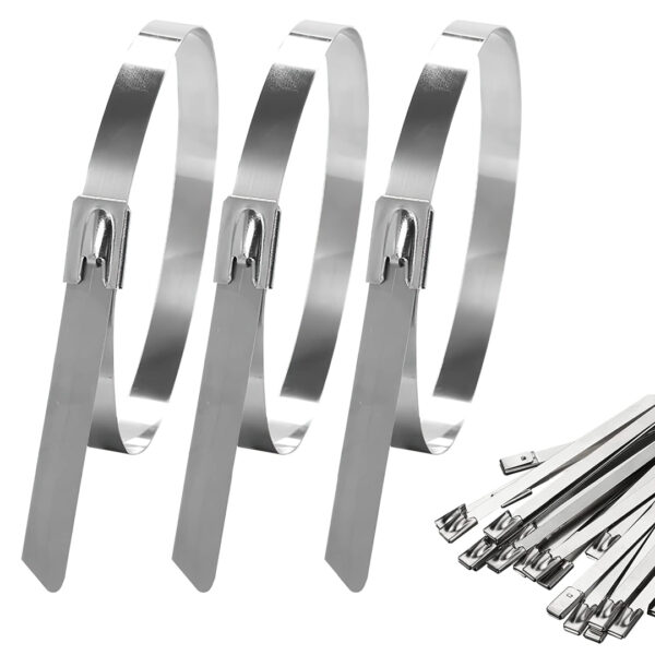 Powermaster Pm-26364 304 Paslanmaz Çeli̇k Kablo Baği 7.9x500mm 100'lük Paket