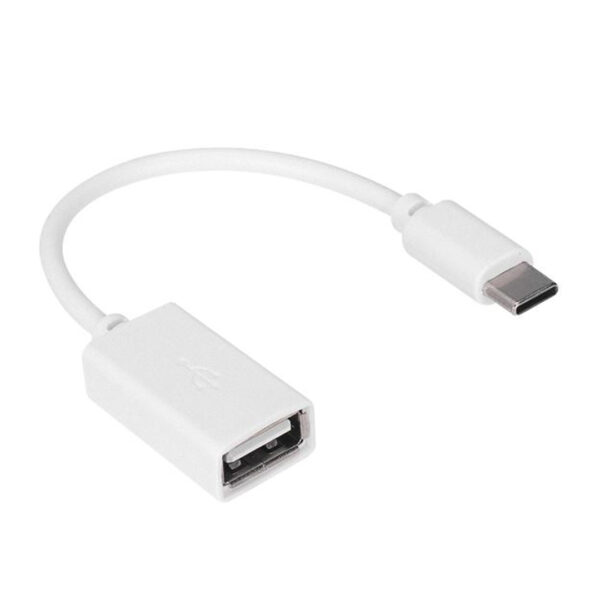 Hytech Hy-x112 Beyaz Usb Dışi̇ To Type-c Erkek Otg Çevi̇ri̇ci̇
