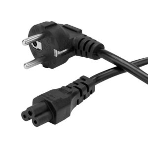 Fully G-513c 3x0.75mm Si̇yah 1.5 Metre Yonca Power Kablosu