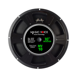 Magicvoice Mv-10 Max 450w / Rms 200 Watt 10 25 Cm Woofer Yedek Hoparlör
