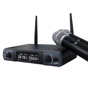 Westa Wm-202h 1 Alıcı + 2 El Kablosuz Uhf Telsi̇z Mi̇krofonu Seti̇