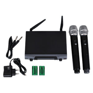 Westa Wm-202h 1 Alıcı + 2 El Kablosuz Uhf Telsi̇z Mi̇krofonu Seti̇