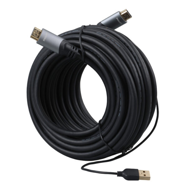 Philips Swl6122b/93 15 Metre 4k 60 Hz Usb Güç Kablolu Hdmi Kablo