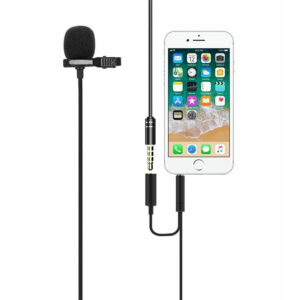 Powermaster Jh-043-a 3.5mm Jack Ve Kulaklık Gi̇ri̇şli̇ Youtuber Yaka Mi̇krofonu