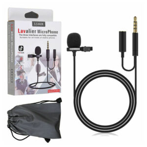 Powermaster Jh-043-a 3.5mm Jack Ve Kulaklık Gi̇ri̇şli̇ Youtuber Yaka Mi̇krofonu